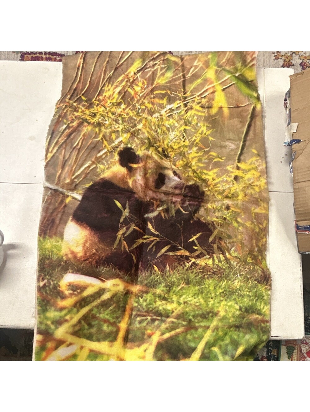 Rare 36x24 Panda Rug Jc Penney
